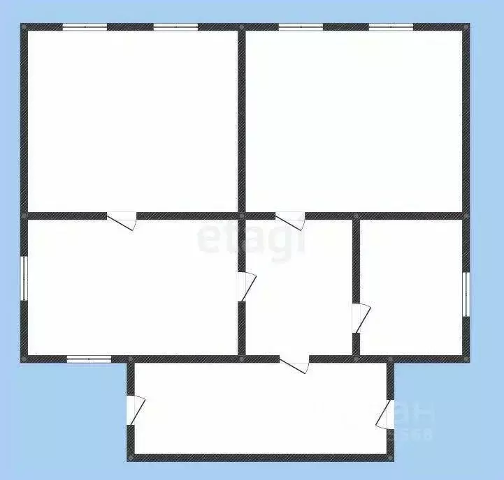 Дом в Белгородская область, Губкинский городской округ, с. Сапрыкино ... - Фото 2