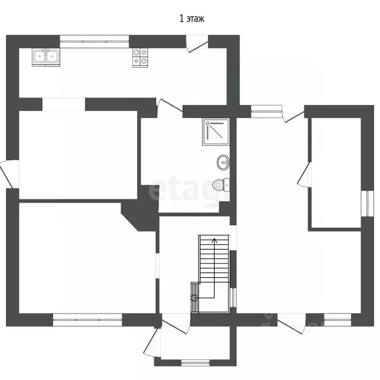 Дом в Калининградская область, Светлый ул. Горького, 9 (71 м) - Фото 2