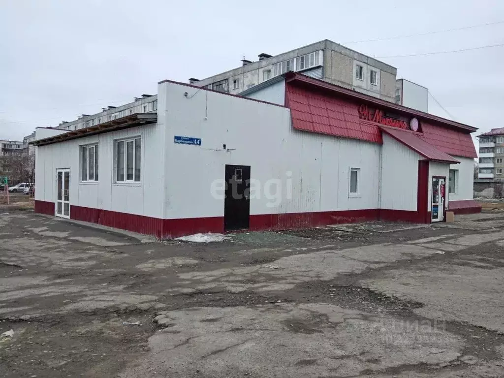 Торговая площадь в Курганская область, Курган ул. Карбышева, 44А (187 ... - Фото 1