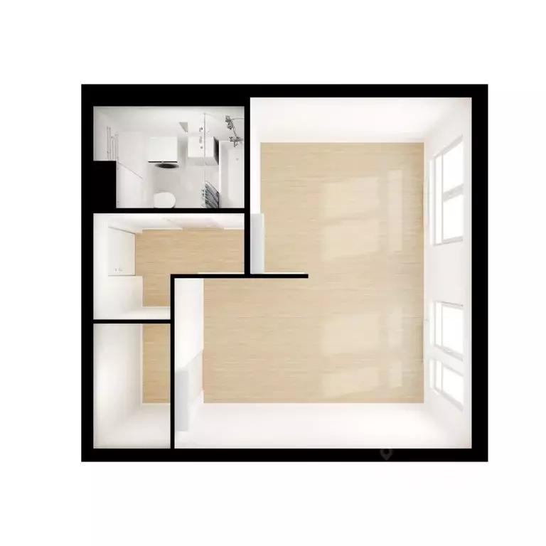 1-к кв. Московская область, Котельники Белая Дача мкр, 26 (33.2 м) - Фото 2