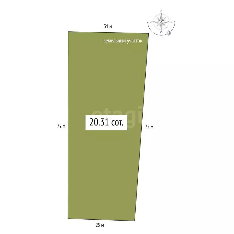 Участок в Чемальский район, село Чемал (20.31 м) - Фото 1