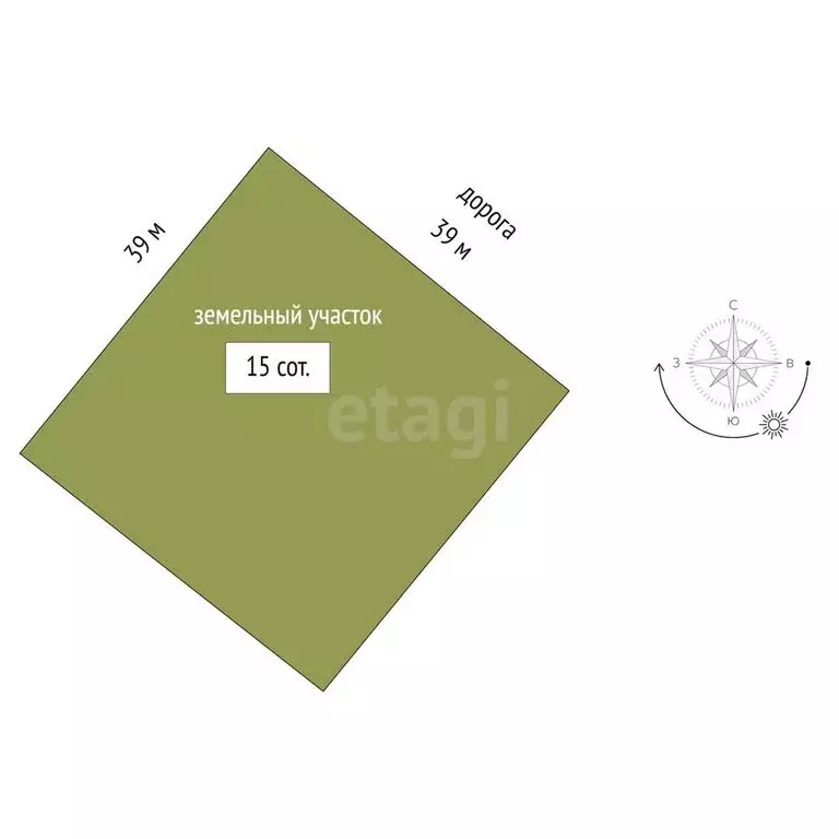 Участок в Вологодская область, Шекснинский муниципальный округ, ... - Фото 1