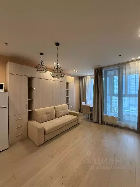 Студия Москва Ходынский бул., 20А (33.0 м) - Фото 1