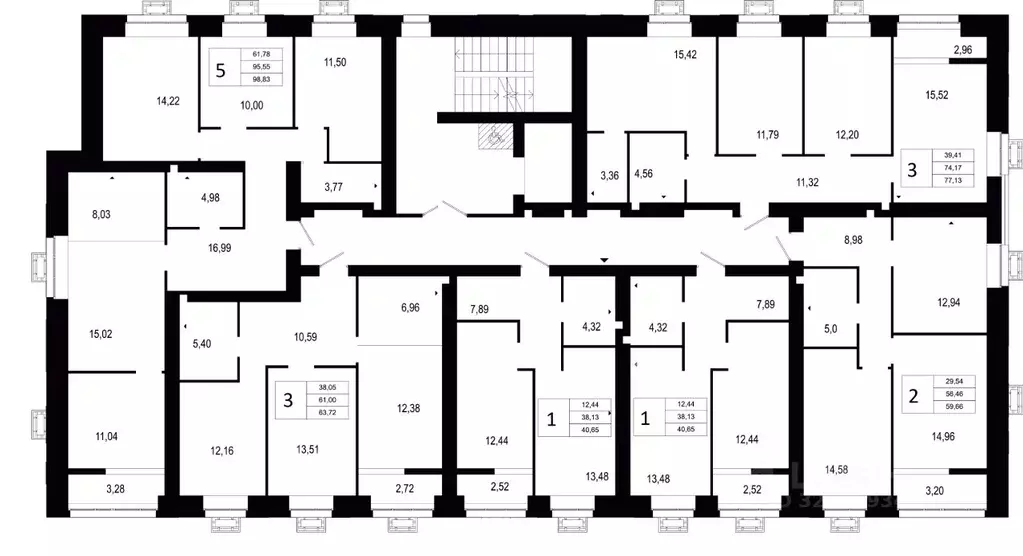 5-к кв. Волгоградская область, Волгоград ул. Землячки, 60 (98.83 м) - Фото 2