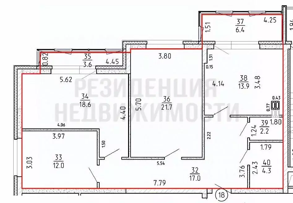 3-к кв. Самарская область, Самара проезд 4-й, 8А (99.8 м) - Фото 2