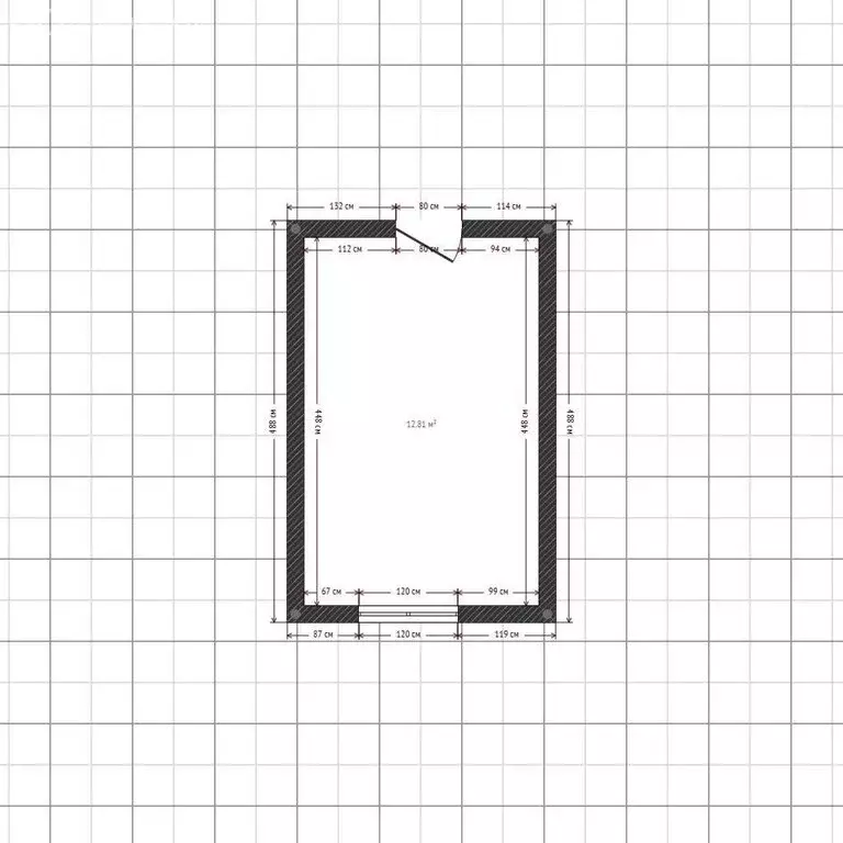 1к в -комнатной квартире (12.6 м) - Фото 1