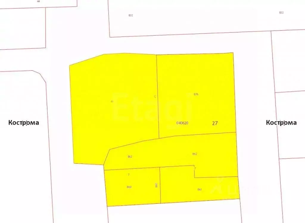 Участок в Костромская область, Кострома Солнечный пер., 16 (23.09 ... - Фото 2