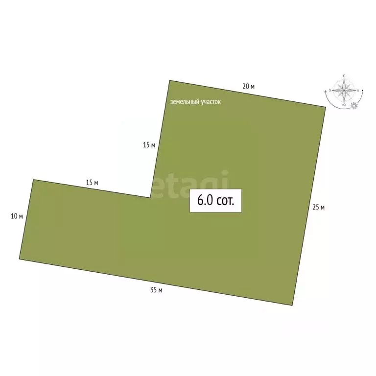 Участок в Алтай, Майминский район, с. Подгорное Центральная ул. (6.0 ... - Фото 2