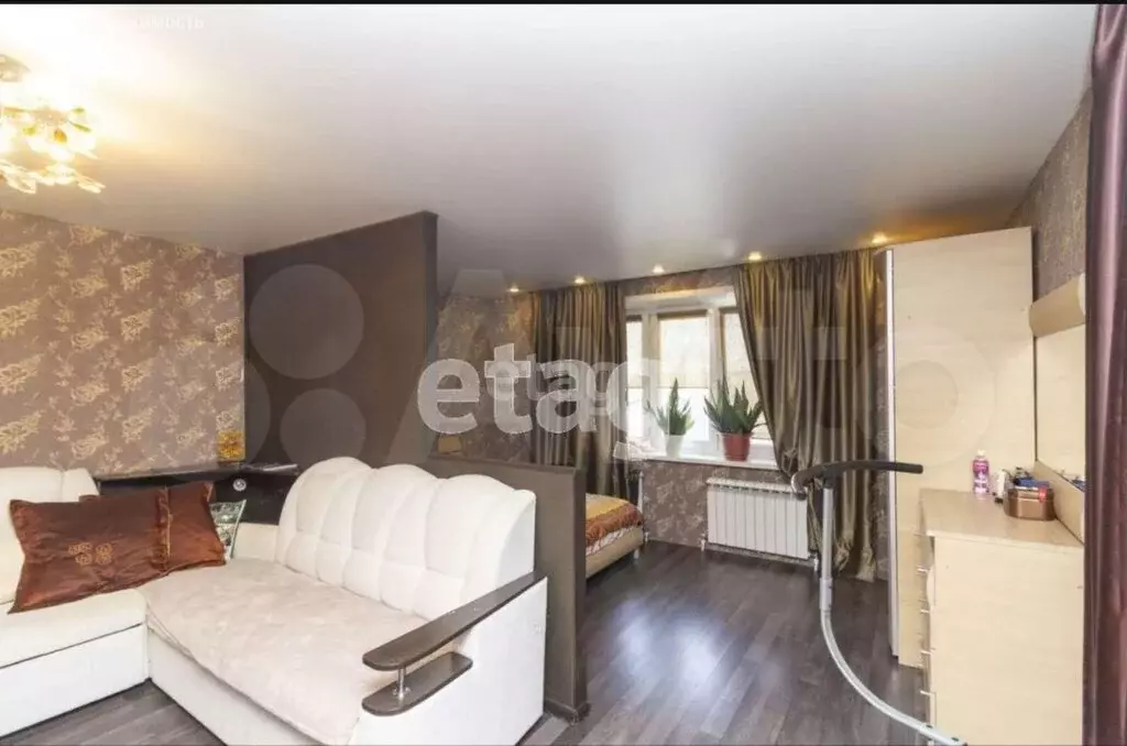 1-комнатная квартира: Тюмень, улица Червишевский Тракт, 21к2 (45.3 м) - Фото 1