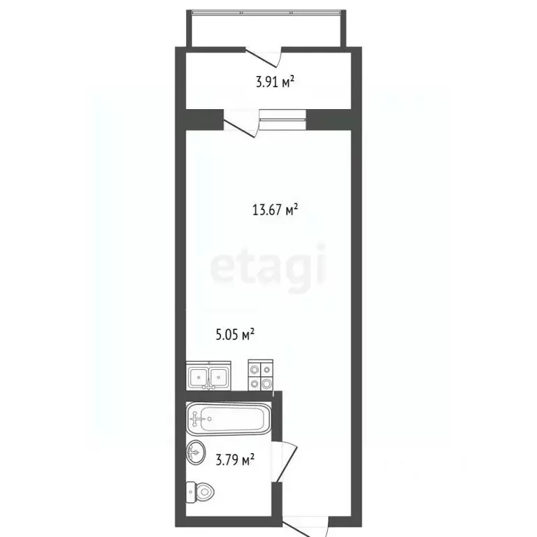 Студия Тюменская область, Тюменский муниципальный округ, с. Ембаево ... - Фото 2