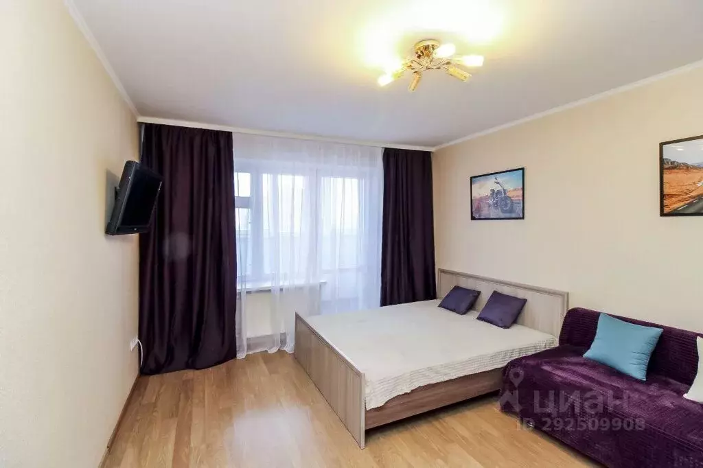 1-к кв. Тюменская область, Тюмень ул. Ю.-Р.Г. Эрвье, 12к1 (37.0 м) - Фото 2