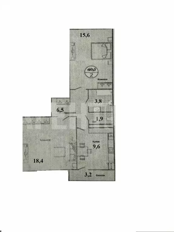 2-комнатная квартира: Ставрополь, Тюльпановая улица, 10к4 (60.5 м) - Фото 2