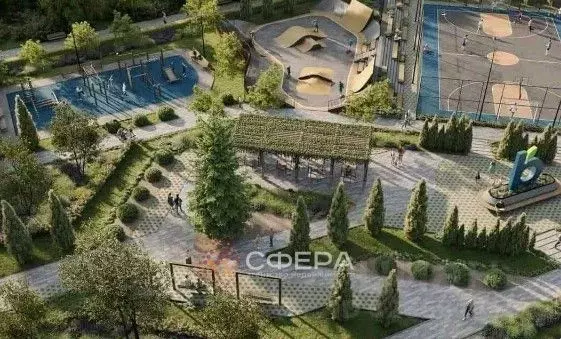 Студия Новосибирская область, Кольцово рп ул. Кольцевая, 9 (31.7 м) - Фото 2