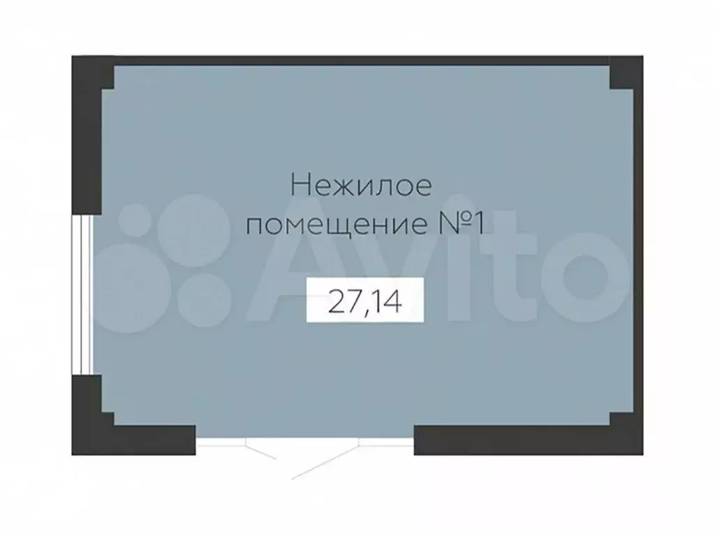 Продам помещение свободного назначения, 27.14 м - Фото 0