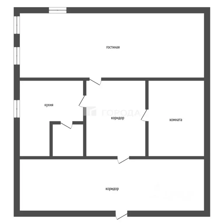 Дом в Кемеровская область, Новокузнецк Земная ул., 20 (32 м) - Фото 1