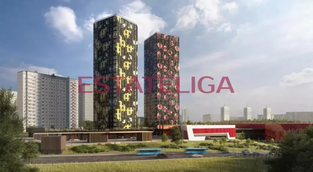 1-к кв. Москва Инноватор жилой комплекс, кБ (48.2 м) - Фото 1