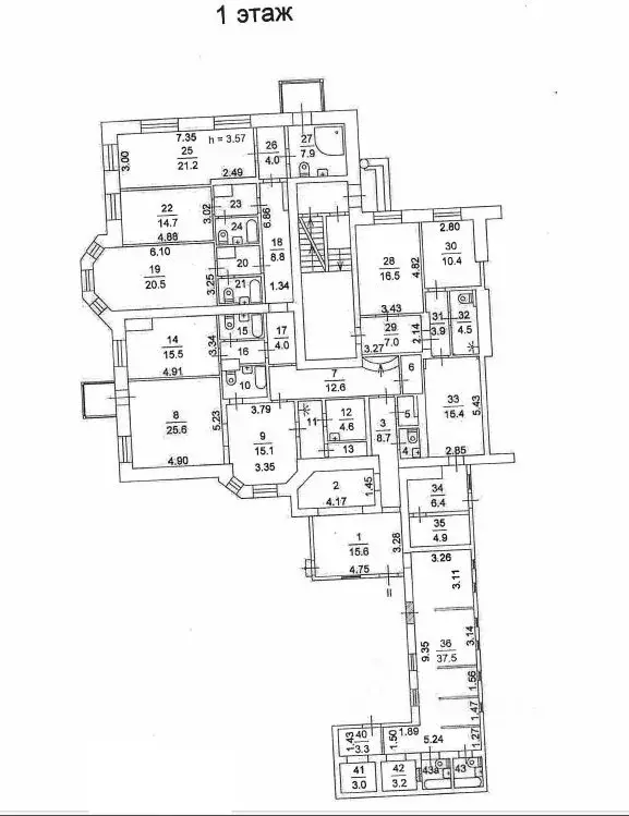 Помещение свободного назначения в Москва 2-й кв-л, 9 (260 м) - Фото 1