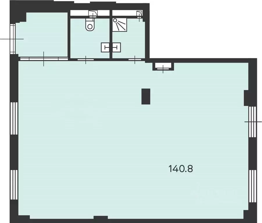 Помещение свободного назначения в Москва Очаковское ш., 7 (140 м) - Фото 2