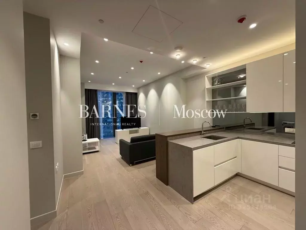 2-к кв. Москва 1-й Красногвардейский проезд, 22с2 (60.0 м) - Фото 1