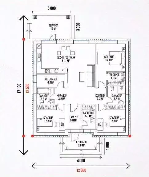 Дом в Тверская область, Калининский муниципальный округ, д. Долматово ... - Фото 1