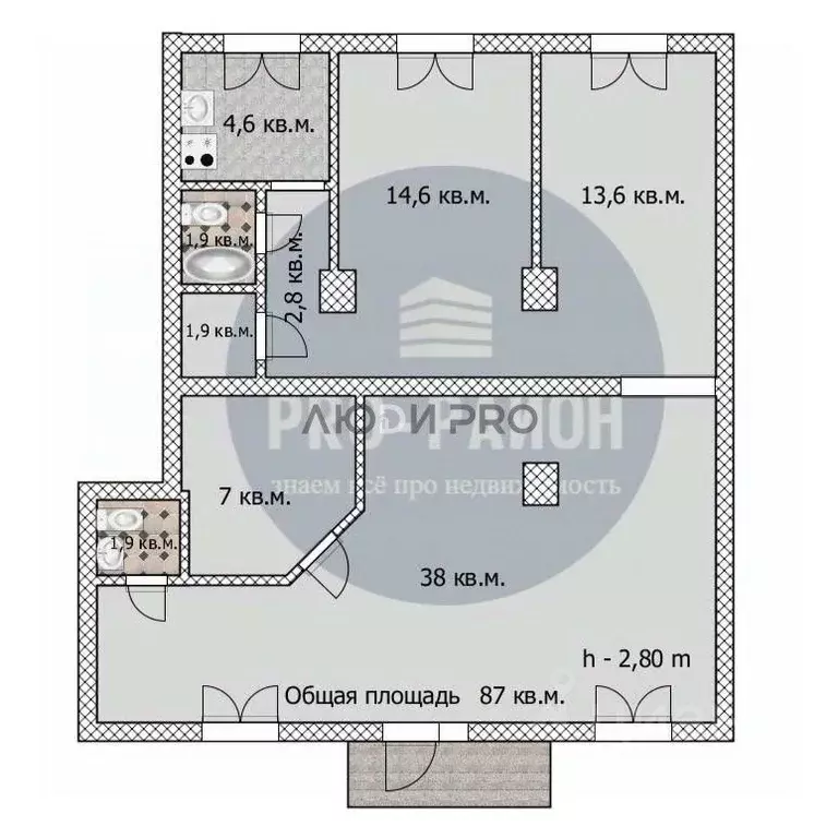 Офис в Алтайский край, Барнаул просп. Строителей, 19 (87 м) - Фото 1