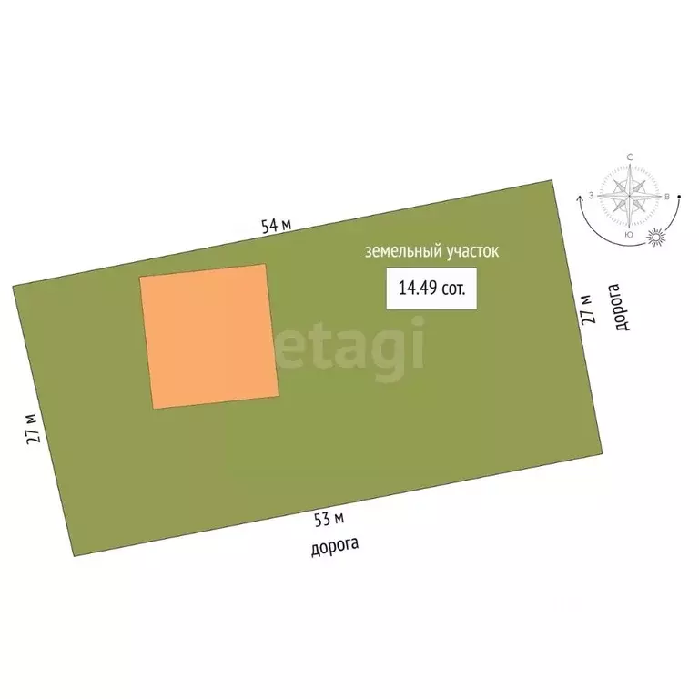 Дом в Кемеровская область, Инской пгт, Молодежный мкр  (200 м) - Фото 1