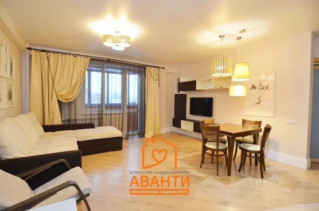 3-к кв. Новосибирская область, Новосибирск ул. Орджоникидзе, 47 (98.0 ... - Фото 2