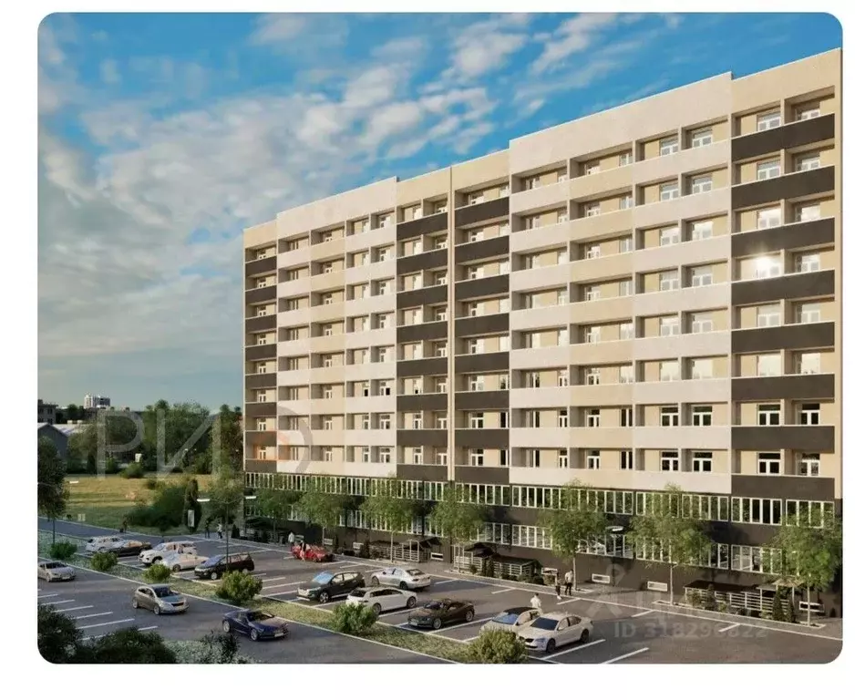 Студия Краснодарский край, Краснодар ул. Силантьева, 80/1 (18.78 м) - Фото 0