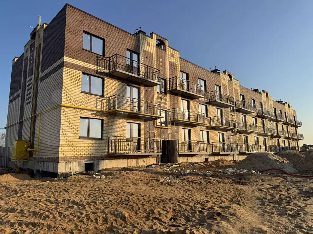1-к. квартира, 38,9 м, 1/3 эт. - Фото 1