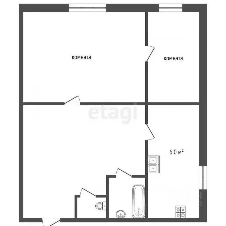 2-к кв. Московская область, Коломна городской округ, пос. Проводник ... - Фото 1