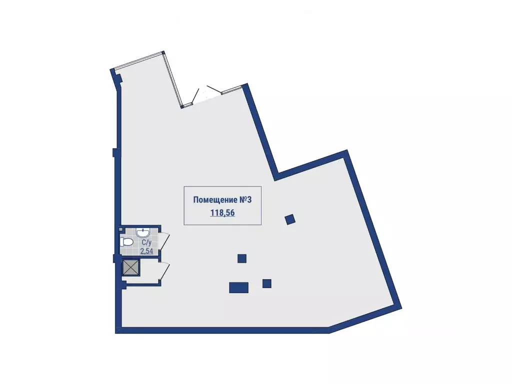 Помещение свободного назначения в Челябинская область, Челябинск ул. ... - Фото 1