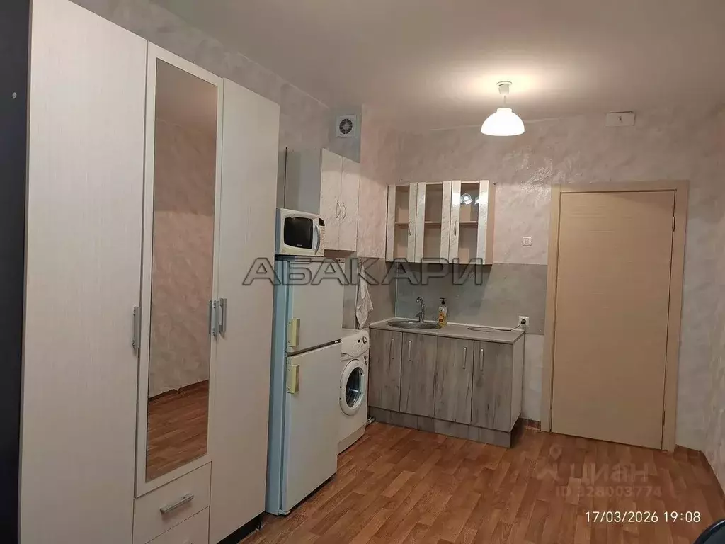 Студия Красноярский край, Красноярск ул. Вильского, 28 (23.0 м) - Фото 2