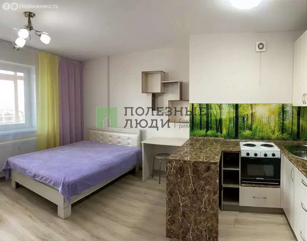 Квартира-студия: Ижевск, 8-я Подлесная улица, 48А (31 м) - Фото 1