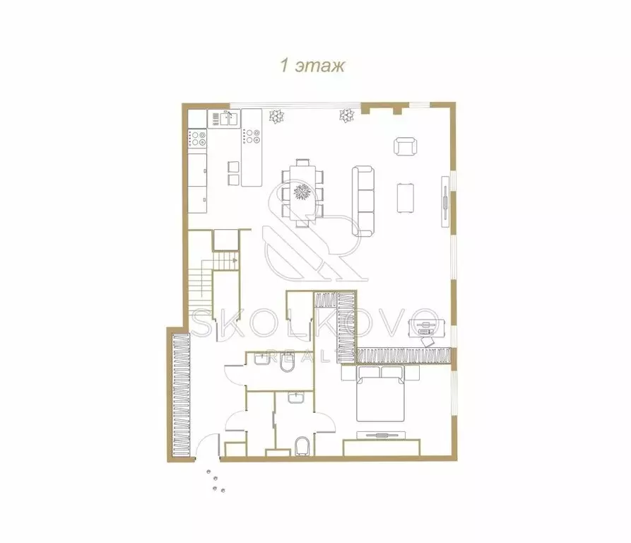 5-комнатная квартира: Москва, улица Арбат, 24 (450 м) - Фото 1
