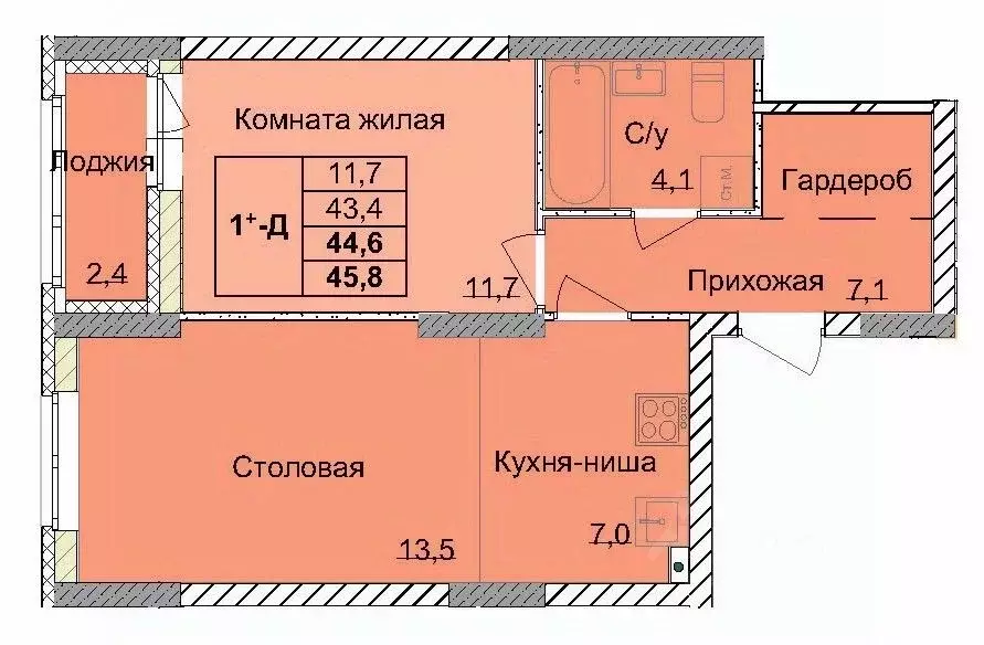 1-к кв. Нижегородская область, Нижний Новгород 1-я Оранжерейная ул. ... - Фото 0