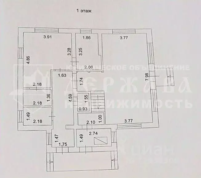 Дом в Кемеровская область, Кемерово ул. Тургенева, 18 (160 м) - Фото 2