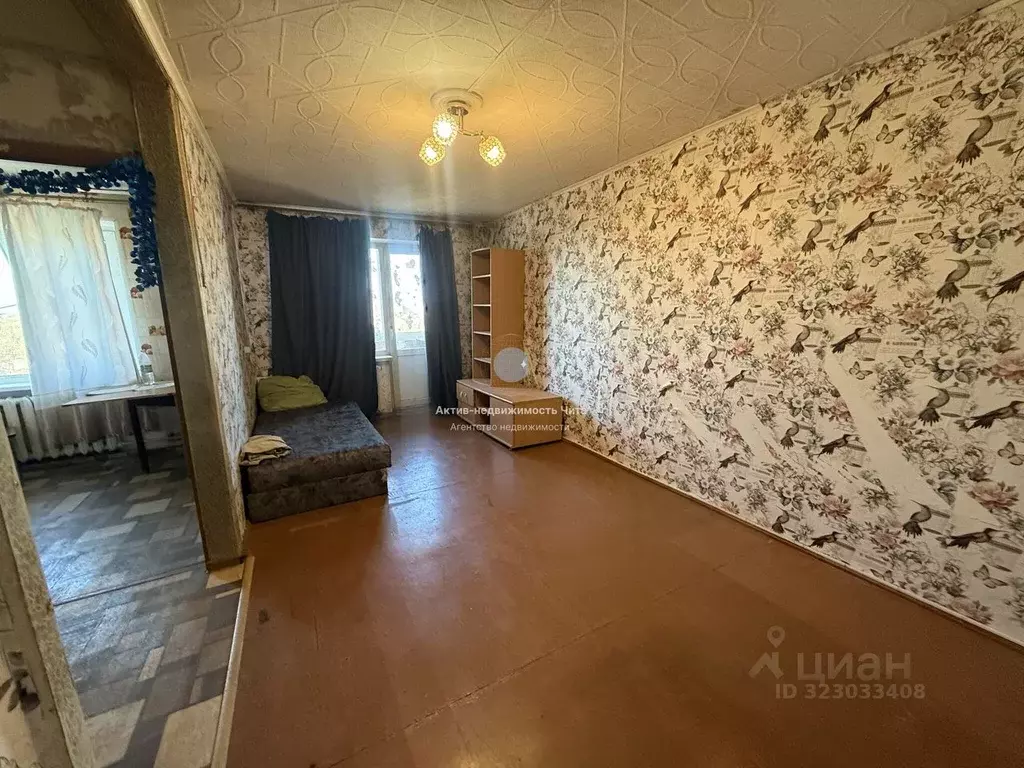 1-к кв. Забайкальский край, Чита Железобетонная ул., 4 (33.0 м) - Фото 1