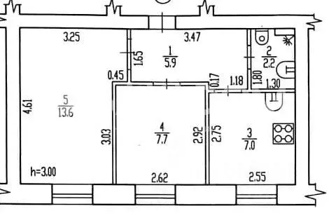 2-к кв. Брянская область, Брянск ул. Ульянова, 132 (36.4 м) - Фото 2