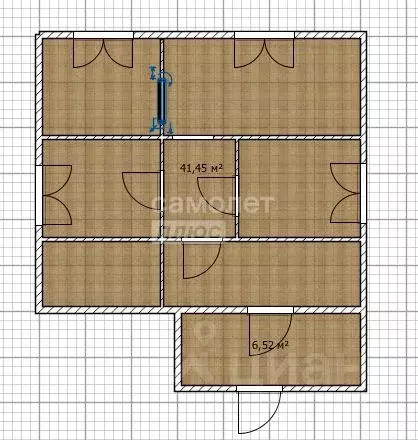 Дом в Алтайский край, Бийский район, с. Енисейское ул. Мира, 2 (49 м) - Фото 2