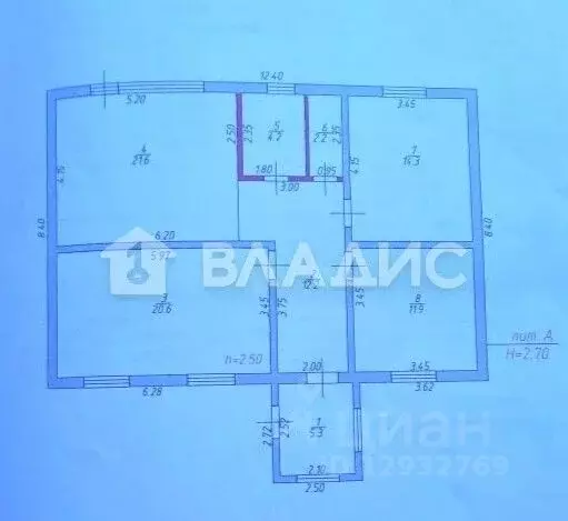 Дом в Пензенская область, Нижний Ломов ул. Артамонова, 4 (92 м) - Фото 2