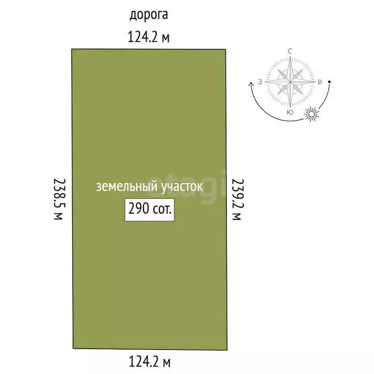 Участок в Тюмень (290 м) - Фото 1