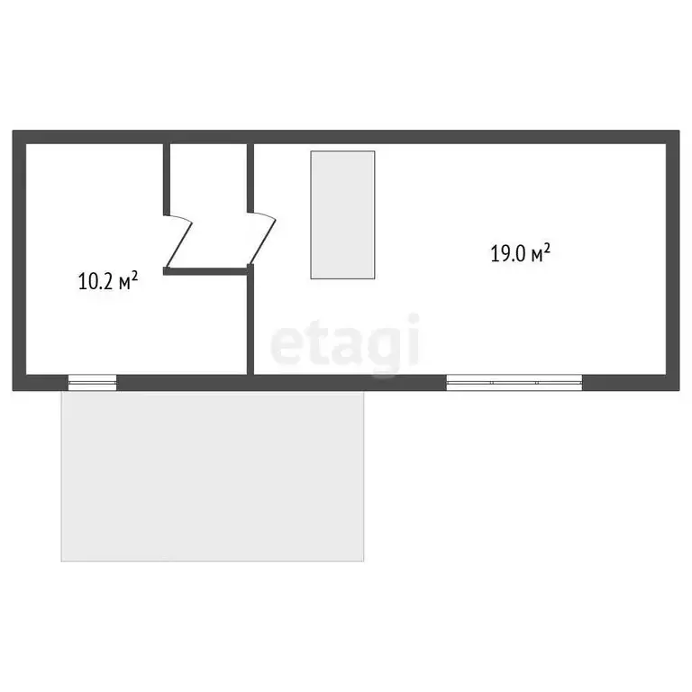 Дом в посёлок Пудость, Усадебная улица (62.4 м) - Фото 1
