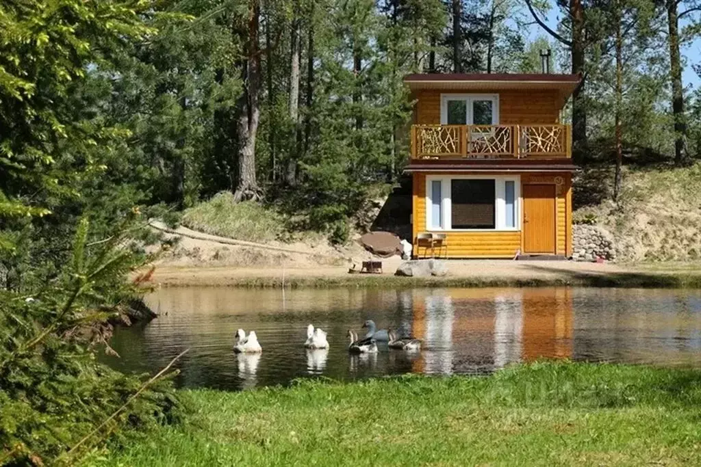 Дом в Ленинградская область, Приозерский район, Ларионовское с/пос, ... - Фото 1