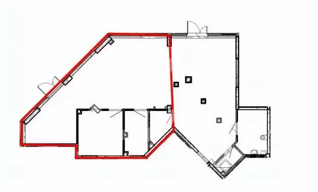 Помещение свободного назначения в Москва наб. Марка Шагала, 11к2 (80 ... - Фото 2