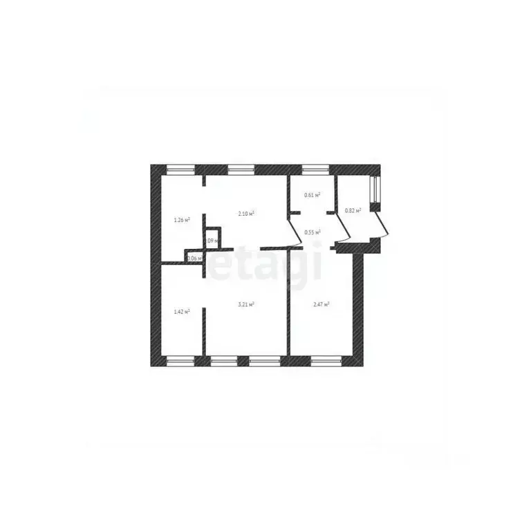 Дом в Белгородская область, Волоконовка рп, Косарь мкр  (64 м) - Фото 2