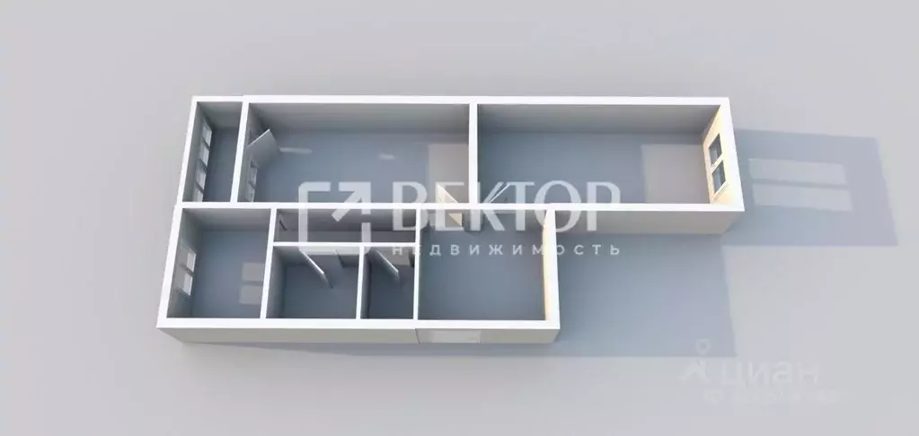 2-к кв. Костромская область, Кострома ул. Сутырина, 14 (51.0 м) - Фото 2