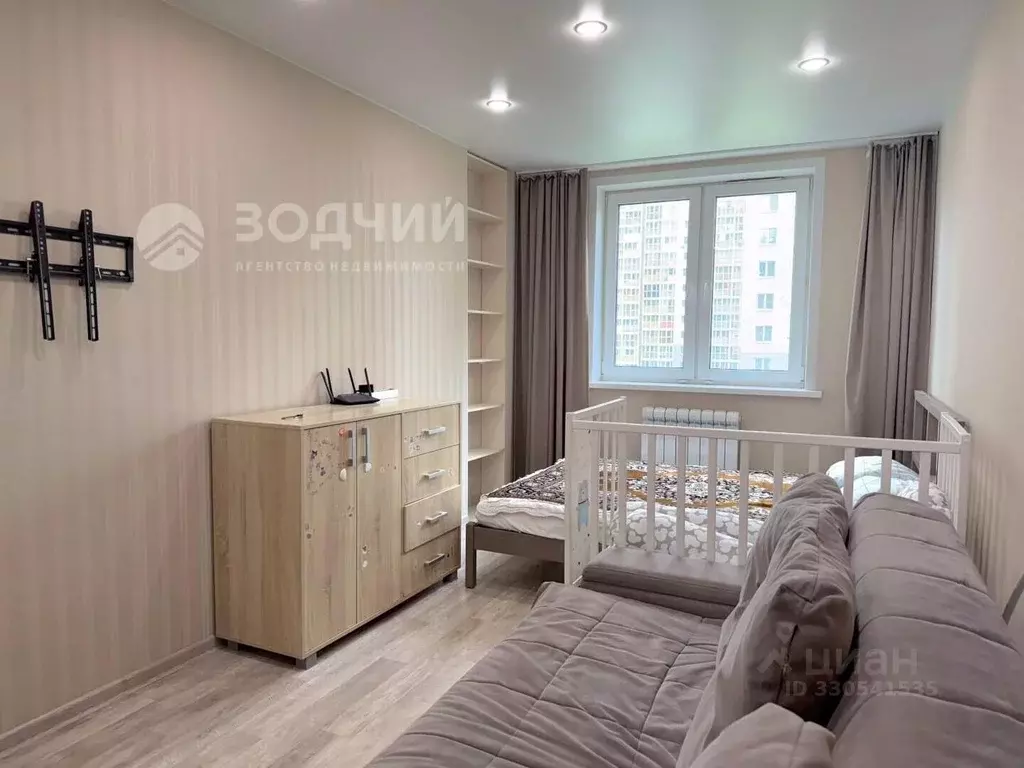 1-к кв. Чувашия, Чебоксары бул. Солнечный, 14к1 (35.0 м) - Фото 2