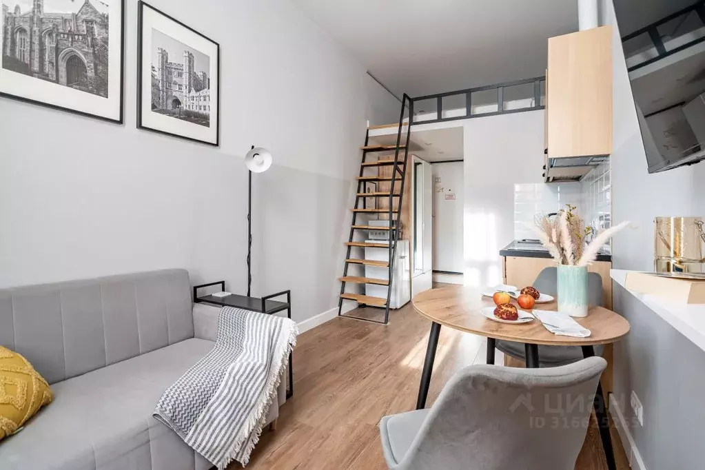 Студия Санкт-Петербург Лиговский просп., 71П (19.0 м) - Фото 1