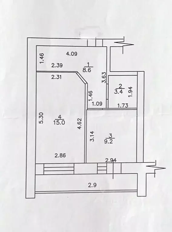 1-к кв. Кировская область, Киров ул. Олега Кошевого, 12 (36.2 м) - Фото 0