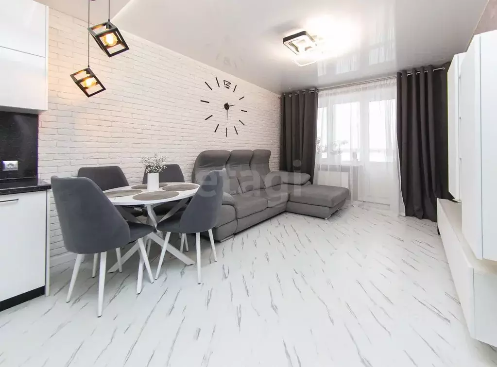 2-к кв. Томская область, Томск ул. Береговая, 5 (59.5 м) - Фото 1